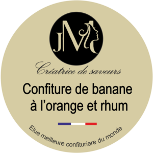 Confiture de banane à l'orange et rhum